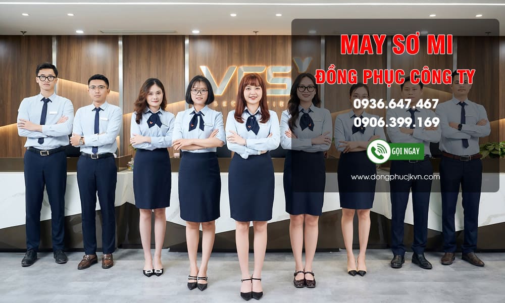 Áo Sơ Mi Đồng Phục Công Ty, Văn Phòng Đẹp, Chất Lượng