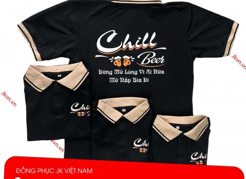 Áo Thun Đồng Phục Quán Chill Beer