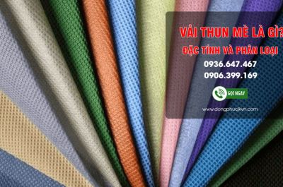 Vải Thun Mè Là Gì? Vai trò Trong May Áo Đồng Phục