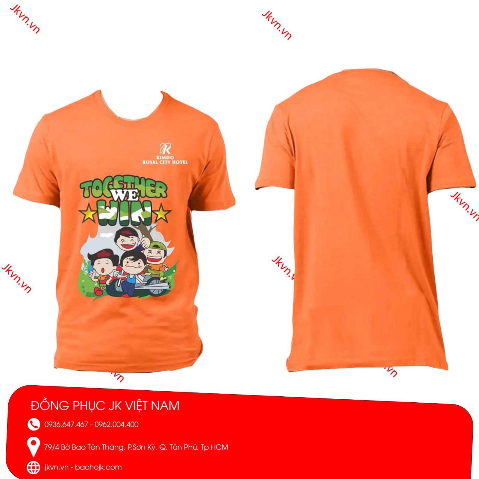 ao-thun-dong-phuc-nhom-royal-city-hotel