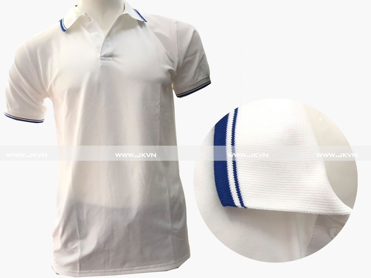 ao-thun-dong-phuc-trang-2-soc-xanh